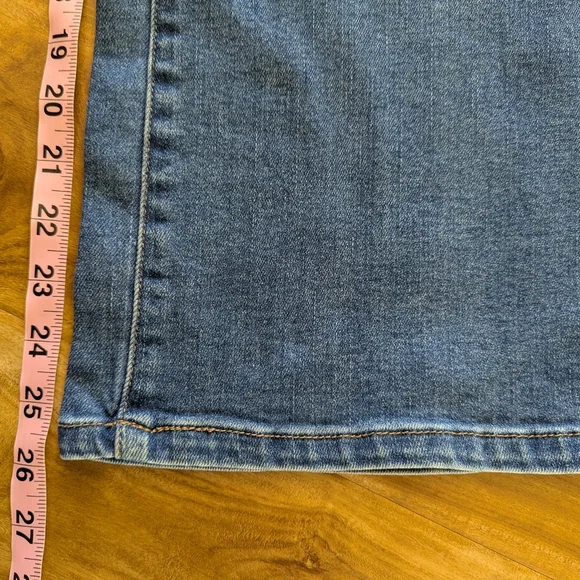 Kut From The Cloth Meg Fab Ab Mid Rise Wide Leg Jeans Women's Size 6 Stretch - Picture 15 of 16